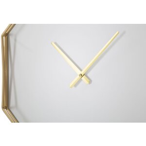 Mauro Ferretti Wanduhr Goldy Achteckig Ø 56x6,5 cm...