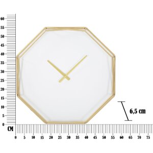 Настенные часы Mauro Ferretti Goldy восьмиугольные Ø 56x6,5 см золото