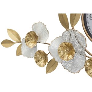 Настенные часы Mauro Ferretti поток 92,5x8x45,5 см золото белый