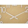 Mauro Ferretti Wanduhr Boho Plus Ø 60x4,5 cm naturfarben weiß