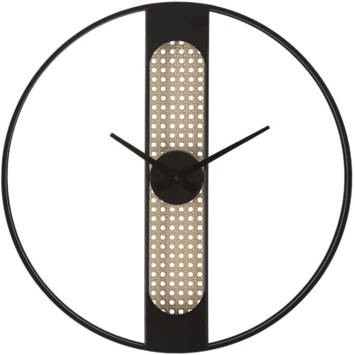 Mauro Ferretti Настенные часы Ribby Ø60x5 см черно-кремовые