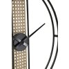 Mauro Ferretti Настенные часы Ribby Ø60x5 см черно-кремовые