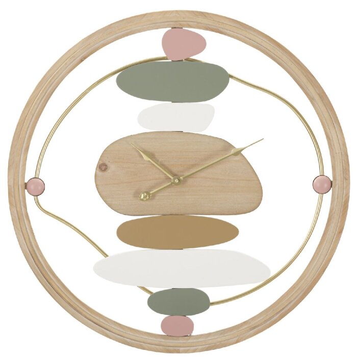 Mauro Ferretti Wanduhr Buntes Ø 57x3,8 cm mehrfarbig