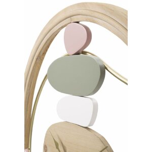 Mauro Ferretti Wanduhr Buntes Ø 57x3,8 cm mehrfarbig