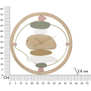 Mauro Ferretti Wanduhr Buntes Ø 57x3,8 cm mehrfarbig