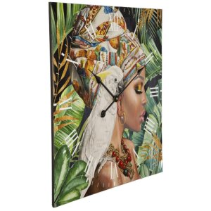 Mauro Ferretti Wanduhr Kloe 60x4,5x60 cm mehrfarbig