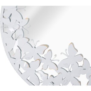 Mauro Ferretti Wandspiegel Weißer Schmetterling...