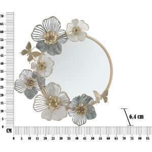 Mauro Ferretti Wandspiegel Amy 63x6,4x70,5 cm mehrfarbig