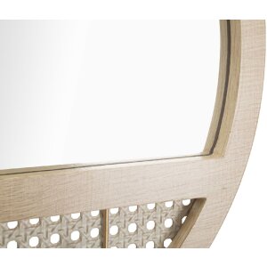 Mauro Ferretti Настенное зеркало Fuji Ø 50x5 см натуральное