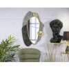 Mauro Ferretti Wandspiegel Art 55,9x5,7x90,8 cm grau gold