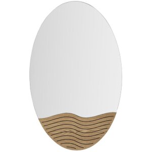 Mauro Ferretti Wandspiegel Linien 50x1,5x80 cm natur