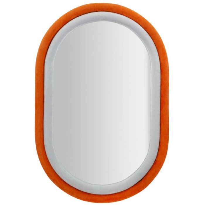 Mauro Ferretti Зеркало настенное Antonius 60x4x90 см оранжевое