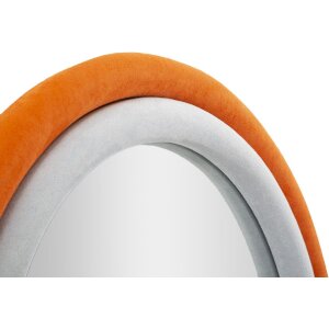 Mauro Ferretti Зеркало настенное Antonius 60x4x90 см оранжевое