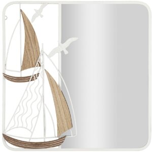 Mauro Ferretti Wandspiegel Adriatisch 60x4,4x60 cm...