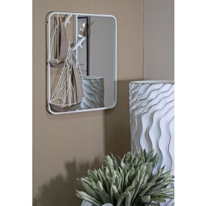 Mauro Ferretti Настенное зеркало Adriatic 60x4.4x60 см бело-коричневое