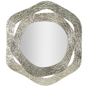 Mauro Ferretti Wandspiegel Aury 66x6x75 cm silber