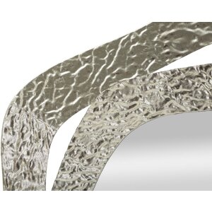 Mauro Ferretti Wandspiegel Aury 66x6x75 cm silber