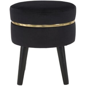 Табурет Mauro Ferretti Paris Ø 35x40,5 см черное...