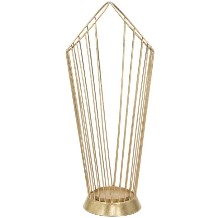 Mauro Ferretti Подставка для зонтов Stick 25,5x18,5x60 см золото