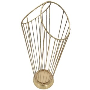 Mauro Ferretti Подставка для зонтов Stick 25,5x18,5x60 см золото