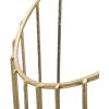 Mauro Ferretti Подставка для зонтов Stick 25,5x18,5x60 см золото