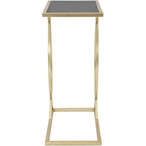 Диванный стол Mauro Ferretti 45,5x25,5x60 см черное золото