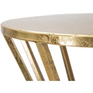 Mauro Ferretti Приставной столик Stick Glam Ø 38x100 см золото