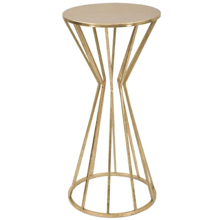 Mauro Ferretti Приставной столик Stick Glam Ø 38x80 см золото