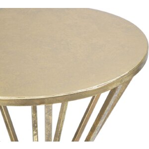 Mauro Ferretti Приставной столик Stick Glam Ø 38x80 см золото