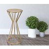 Mauro Ferretti Приставной столик Stick Glam Ø 38x80 см золото
