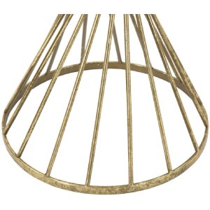 Mauro Ferretti Приставной столик Hypnos Ø 35x70 см золото