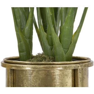 Подставка для цветов Mauro Ferretti, комплект из 2 подставок Ø 27x62 и 21,5x52 см, золото