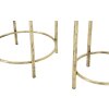 Подставка для цветов Mauro Ferretti, комплект из 2 подставок Ø 27x62 и 21,5x52 см, золото