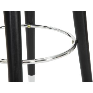 Барный стул Mauro Ferretti Paris Ø 35x74 см серо-черный