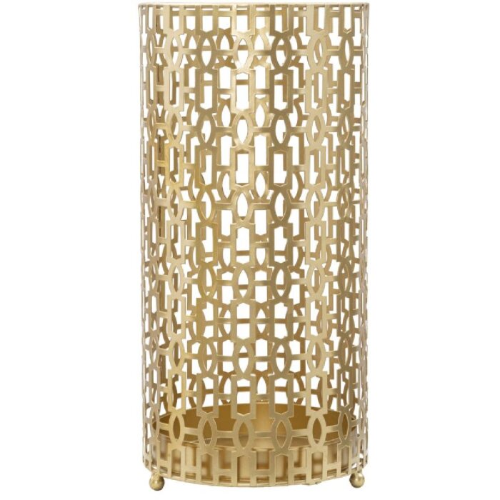 Mauro Ferretti Schirmständer Oblin Ø 22,5x47,5 cm gold