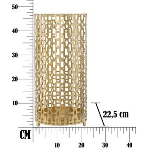 Mauro Ferretti Schirmständer Oblin Ø 22,5x47,5 cm gold