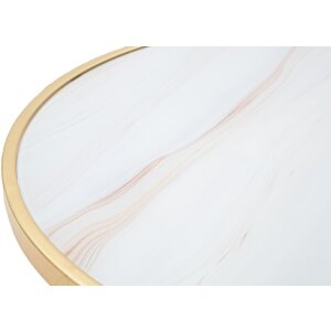 Mauro Ferretti Beistelltisch Glam Mat Ø 50,5x50 cm...