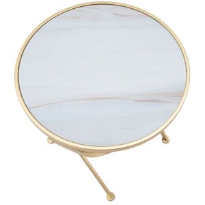 Mauro Ferretti Beistelltisch Glam Mat Ø 50,5x50 cm gold