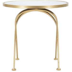 Mauro Ferretti Beistelltisch Glam Mat Ø 50,5x50 cm gold