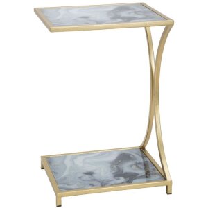 Mauro Ferretti приставной столик Glam Ebene 40x35x60 см золото