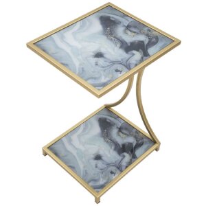 Mauro Ferretti приставной столик Glam Ebene 40x35x60 см золото