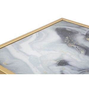 Mauro Ferretti приставной столик Glam Ebene 40x35x60 см золото