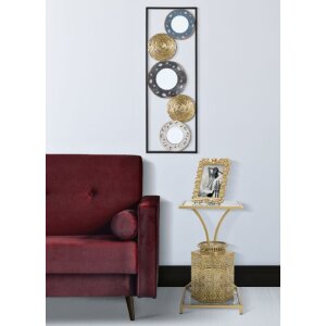 Mauro Ferretti приставной столик Glam Ebene 40x35x60 см золото