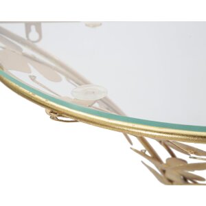 Mauro Ferretti настенная прикроватная тумба Бабочки 44,5x24,5x34,5 см золото