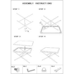 Mauro Ferretti Saint Barth журнальный столик 70x50x45 см черно-коричневый