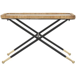 Mauro Ferretti Couchtisch Saint Barth 70x50x45 cm schwarz...