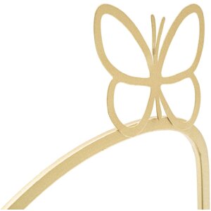 Mauro Ferretti настенный кронштейн Бабочка комплект из 2 частей 41,5x18x21 см золото