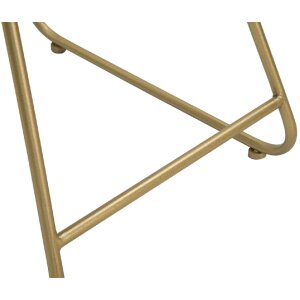 Mauro Ferretti кресло сердце 37x47x80 см золото розовый