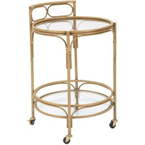 Mauro Ferretti Servierwagen Panama rund Ø 51x74 cm...