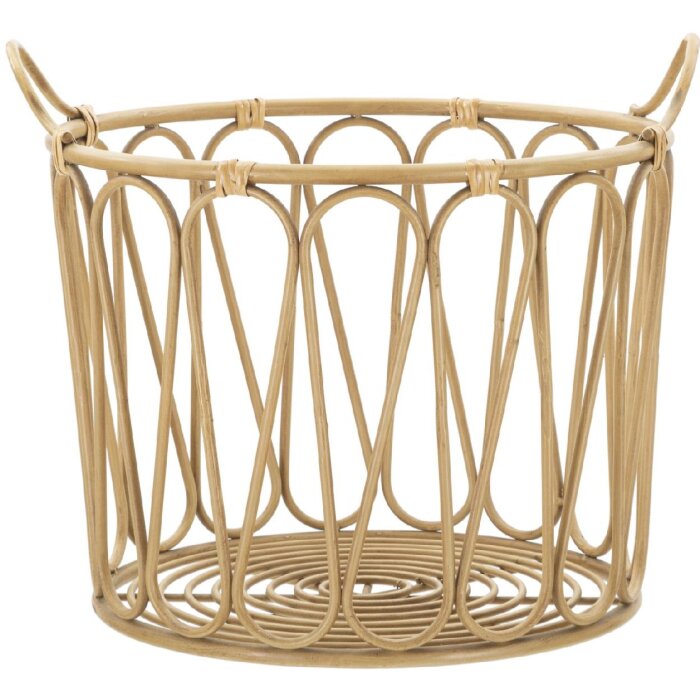 Mauro Ferretti Панамская корзина Ø 49,6x42 см коричневая